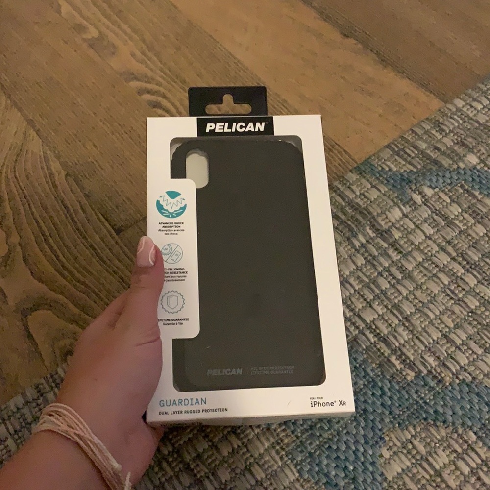 Pelican Black Guardian iPhone XR case